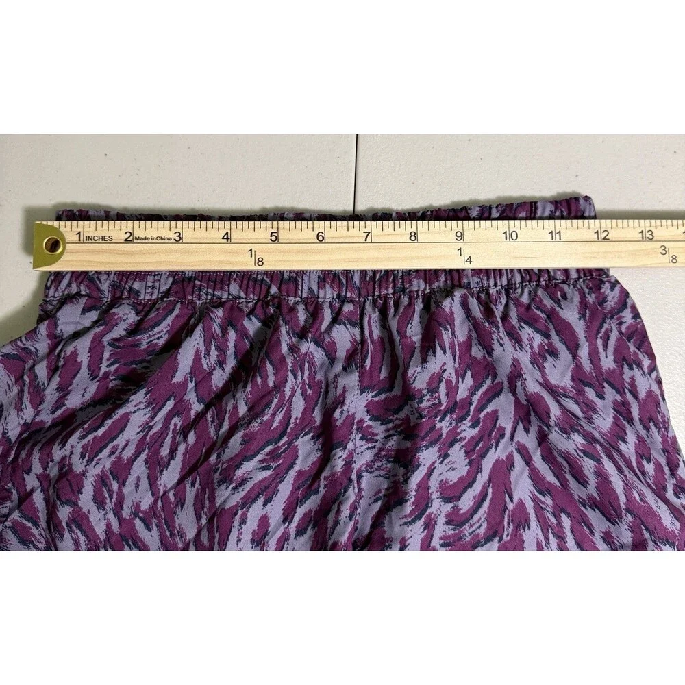 Nike One Woven High-Waisted Shorts Girls Size Medium Purple Lined Training NEW‎